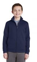 Sport-Tek® Youth Sport-Wick® Fleece Full-Zip Jacket